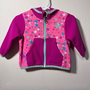 North face fleece jacket, runs large.